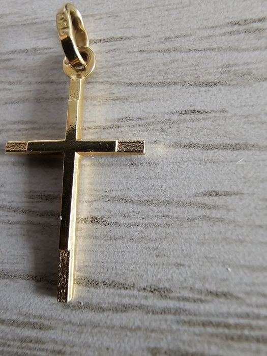 Cruz ouro 18 kilates