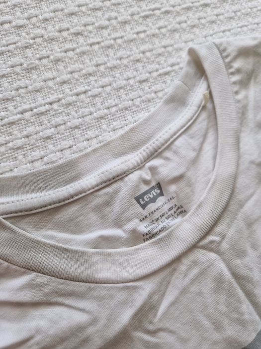 Tshirt Levis S logo tye dye bawełna basic