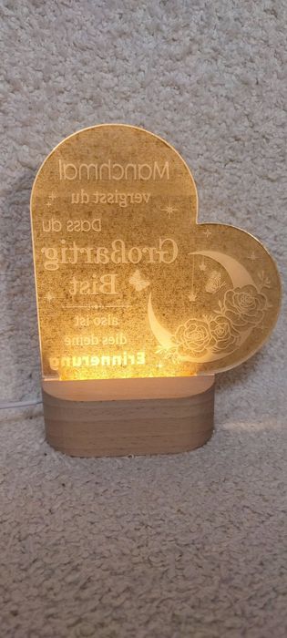 3D-иллюзионный ночник "Три розы"