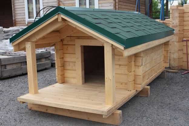 Buda dla psa ocieplana