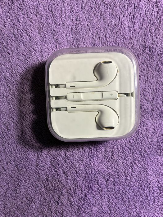 Наушники проводные APPLE oригинал, в кейсе