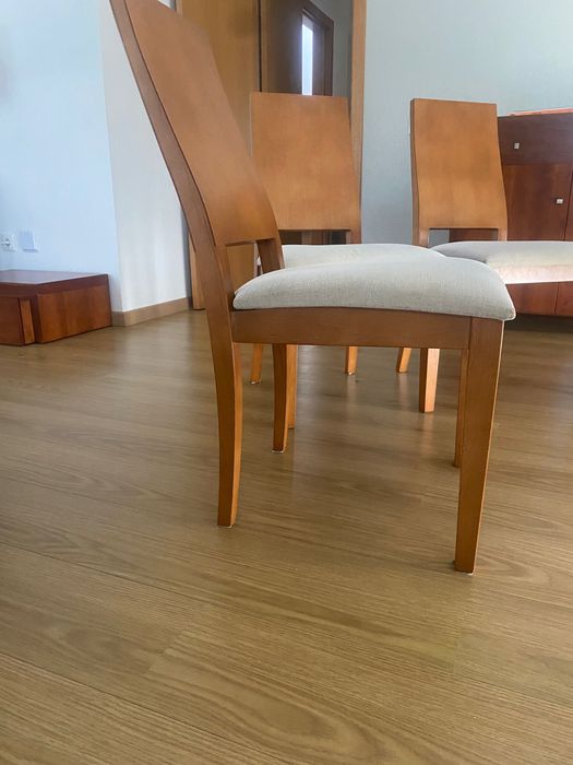 6 cadeiras de mesa de jantar