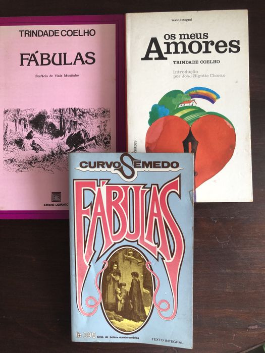 TRINDADE COELHO Os Meus Amores Fábulas Curvo SEMEDO