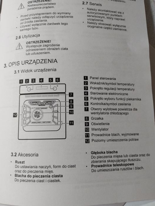 Piekarnik do zabudowy.EZB3430ADK.Nowy zapakowany oryginalne.