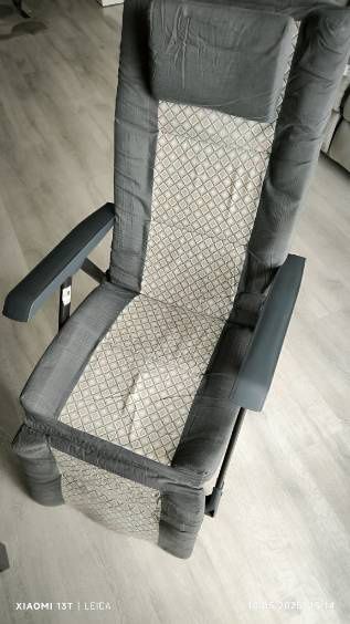 Krzeslo ogrodowe z podnòzkiem