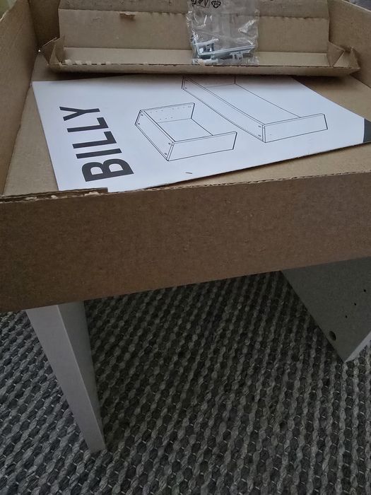 Billy IKEA nadstawka nowa biała