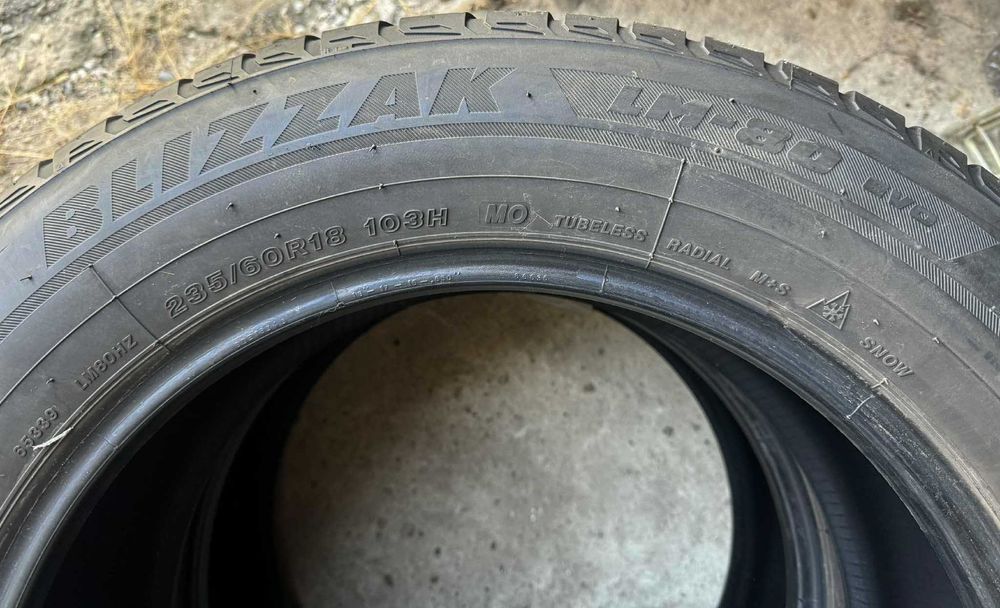 Opony zimowe 235/60 r18 Bridgestone 2020r 5,5-6mm bieżnika 4szt ZIMA 977#