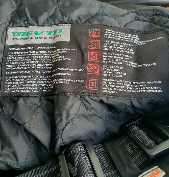 Calças Moto REVIT 4 Estações forradas