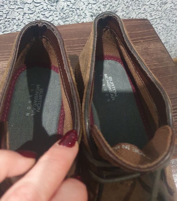 Чоловічі замшеві ботінки