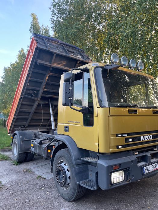 Iveco eurotech/eurocargo wywrotka 4x2 blokada mostu