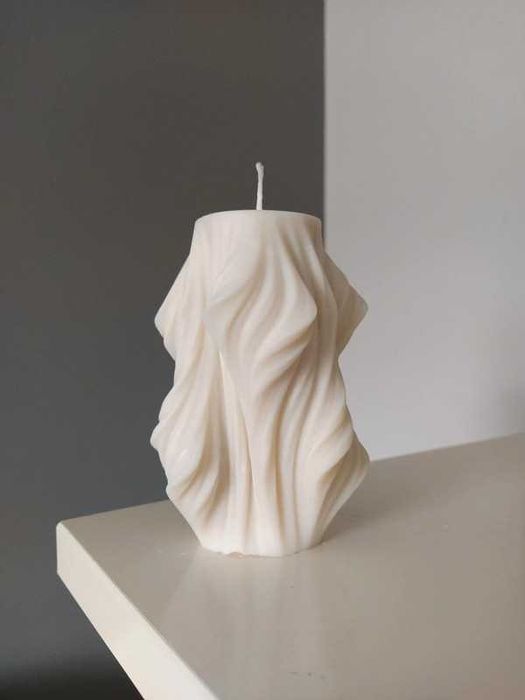 Vela swirl, ondulada