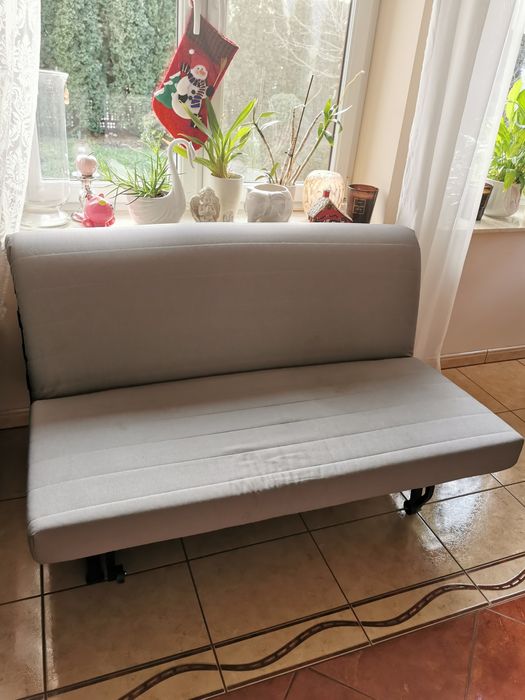 Łózko, sofa rozkładana z materacem Ikea