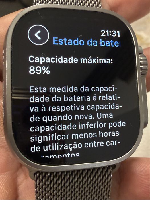 Apple Watch Ultra 1ª geração + Extras