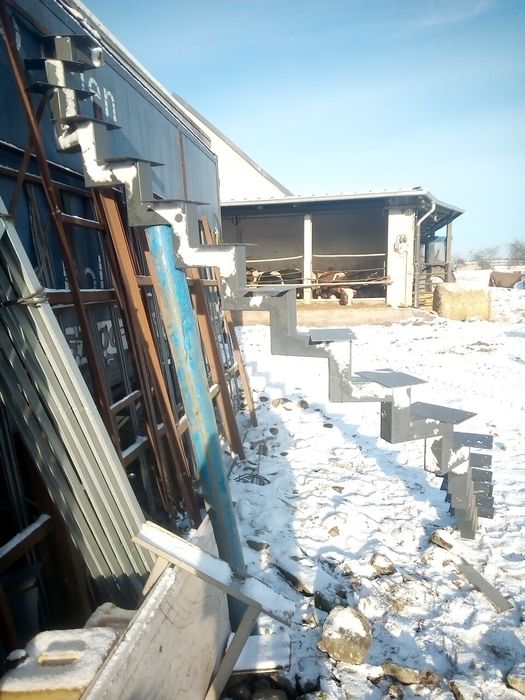 Stalowa konstrukcja schód, schody