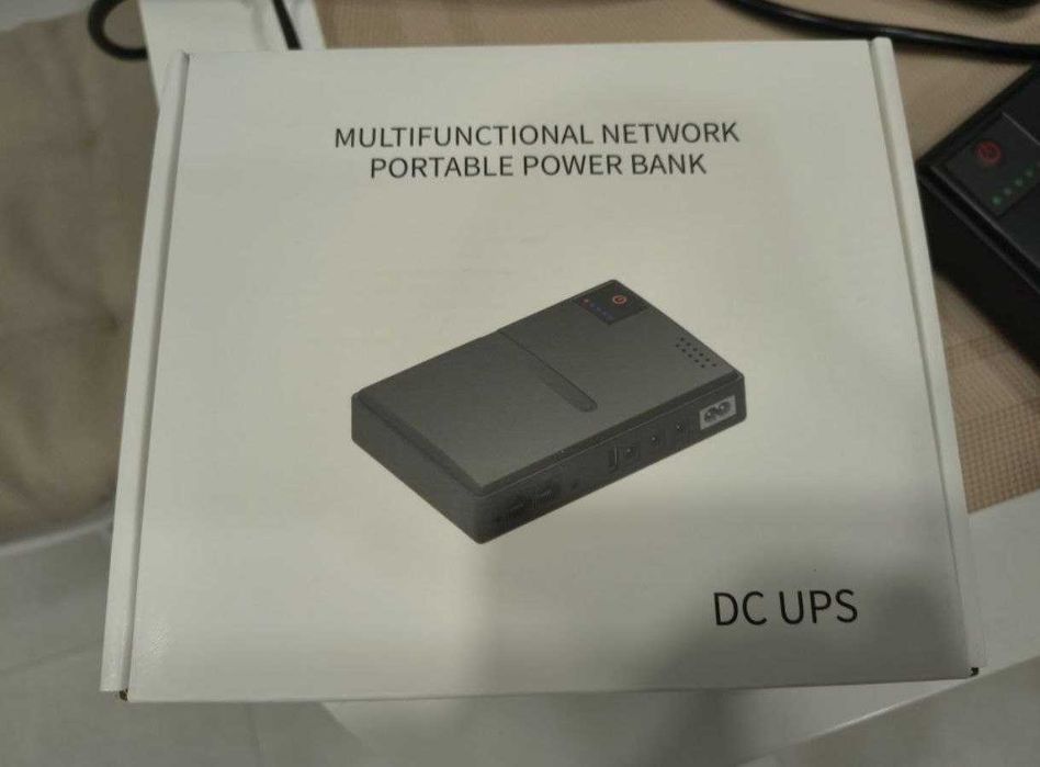 Повербанк ДБЖ УПС 13600mAh 18W UPS для роутера 12V 9V 5V GPON