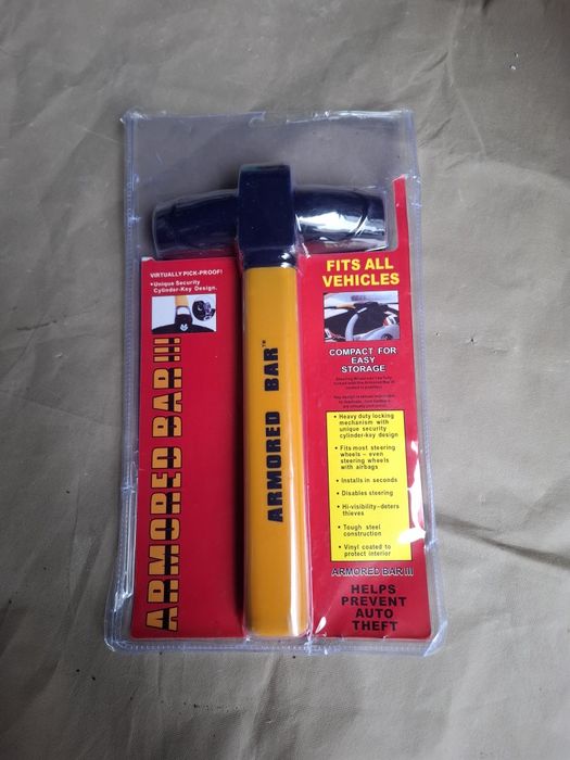 Blokada kierownicy armoted bar