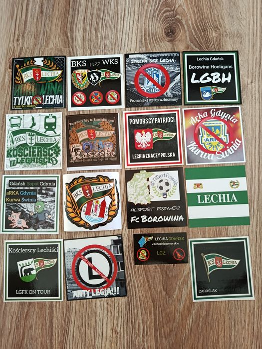 Wlepki Vlepki Lechia Gdańsk