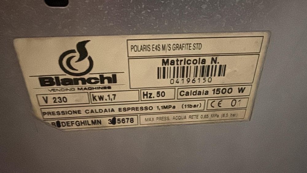 Maquina automática bebidas quentes -cafe chá etc