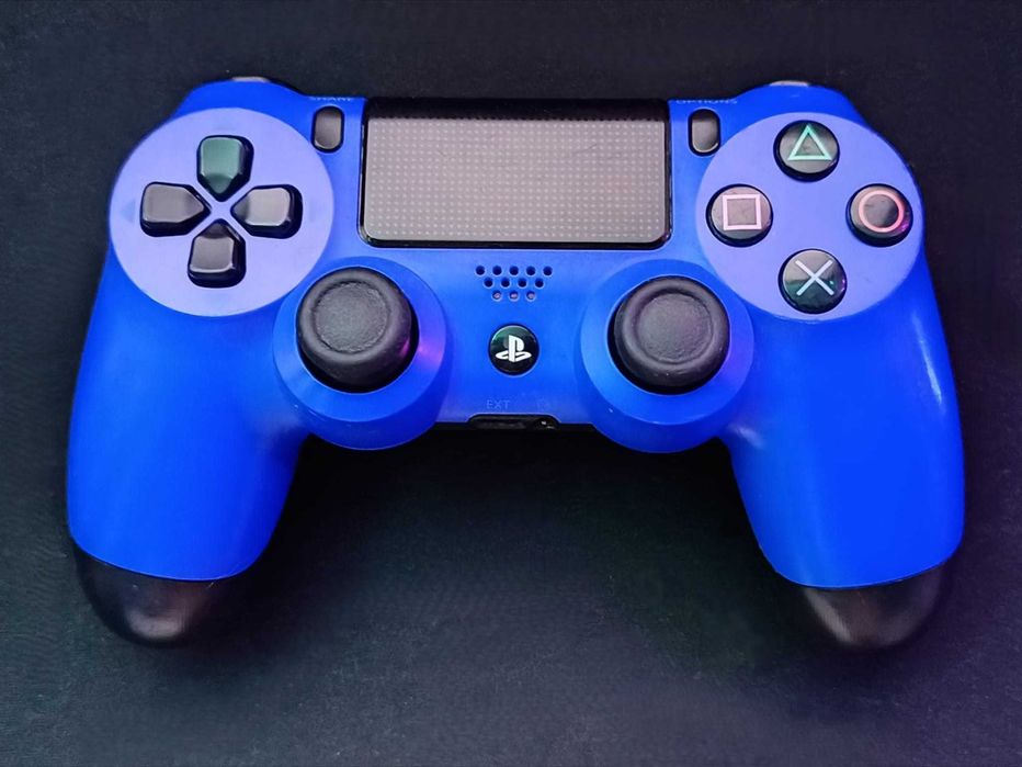Comando Original PS4 - Azul/Preto