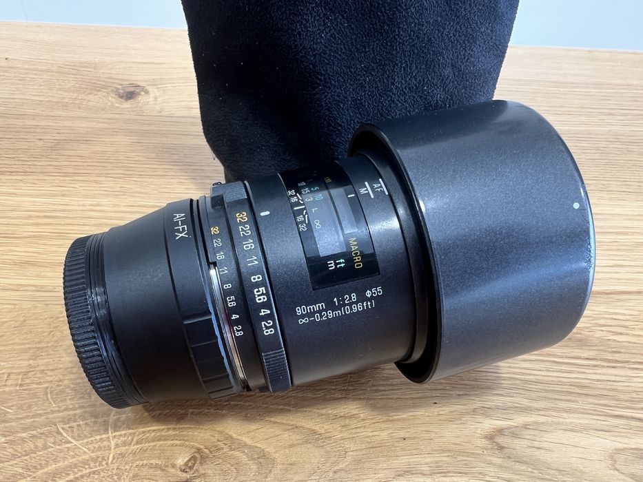 Lente Tamron SP AF Macro 90mm f/2.8 Nikon adaptador Fuji -Mafra/Oeiras