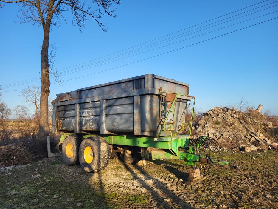 Przgczepa Tandem Rolnicza wywrotka budowlana 19m3