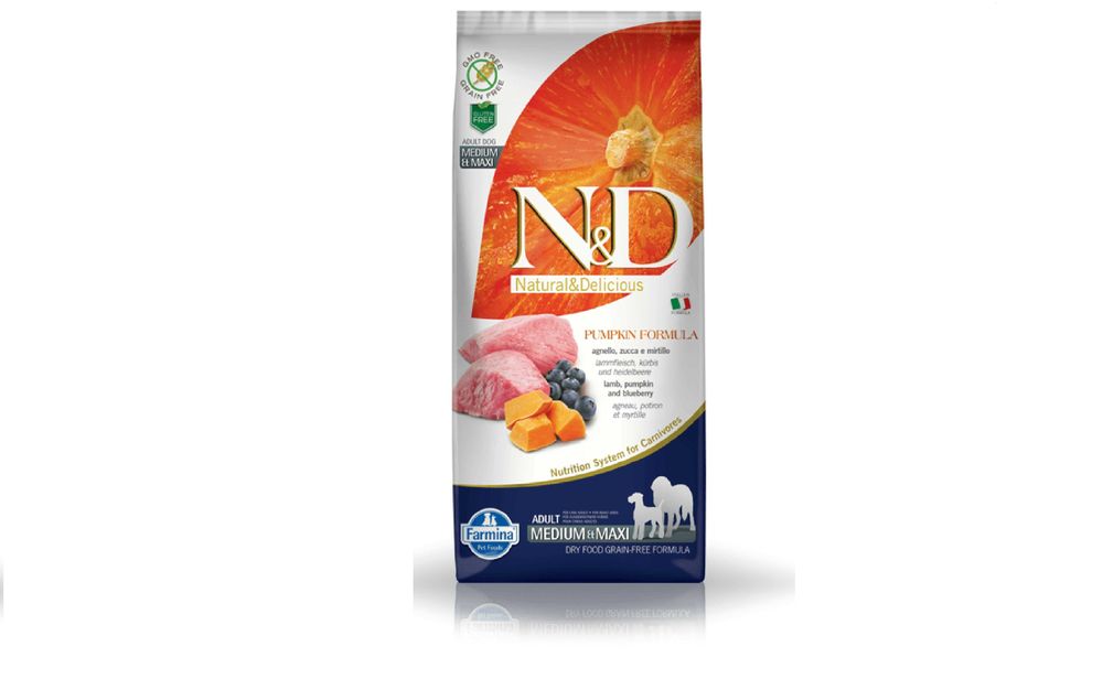 ND FARMINA Pumpkin Lamb Medium Maxi Adult BEZ ZBÓŻ 12kg dla psów