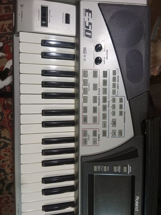 Roland E50 рабочая станция с аккомпаниментом
