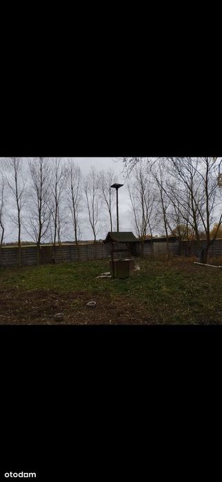 Działka budowlana 45 min od Warszawy ogrodzona 3400 m² z domkiem