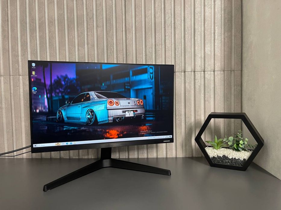 Ігровий 75 гц стильний монітор Samsung 24 дюйми