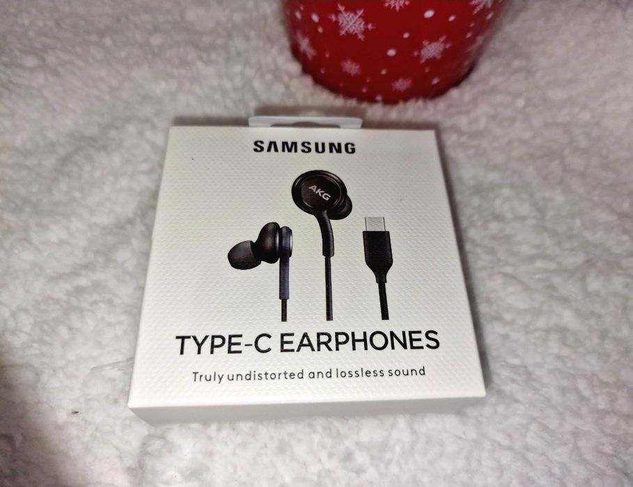 Słuchawki Przewodowe Samsung AKG Czarne USB-C