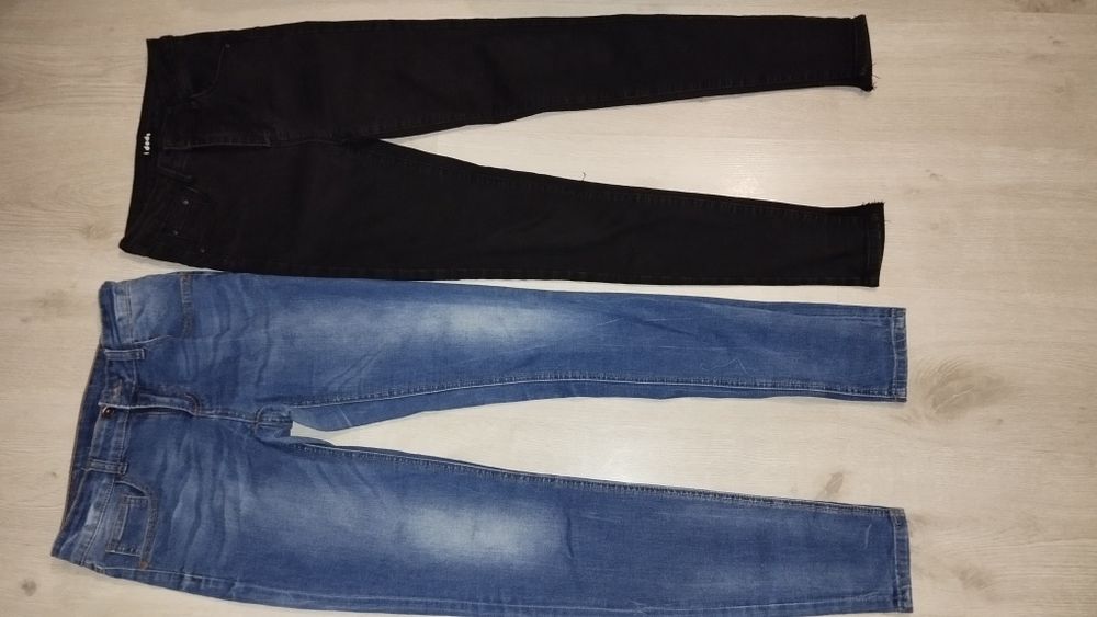 Spodnie jeansowe, dresowe