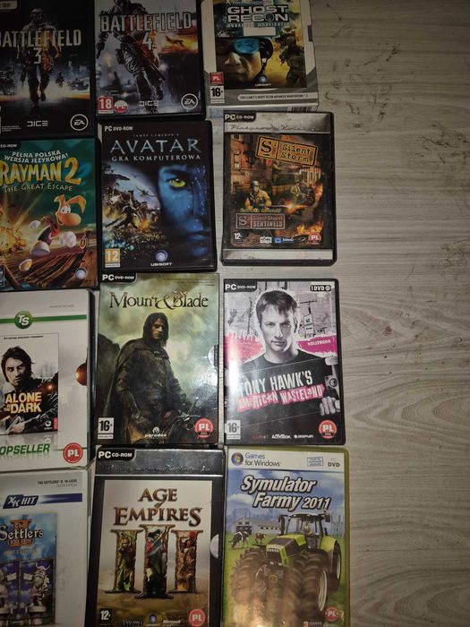 Stare gry na PC ok 70 szt