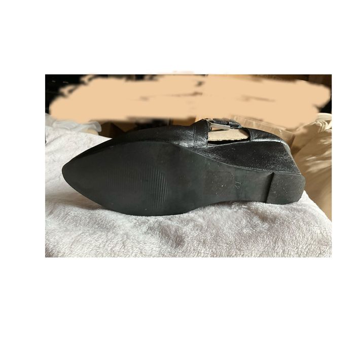 Botki Mohito czarne skóra r. 41 koturn z wycięciami jak nowe