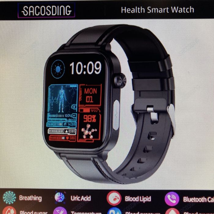Smart Watch ET- 482.  Aplicações p/controlo de saúde. Excelente!