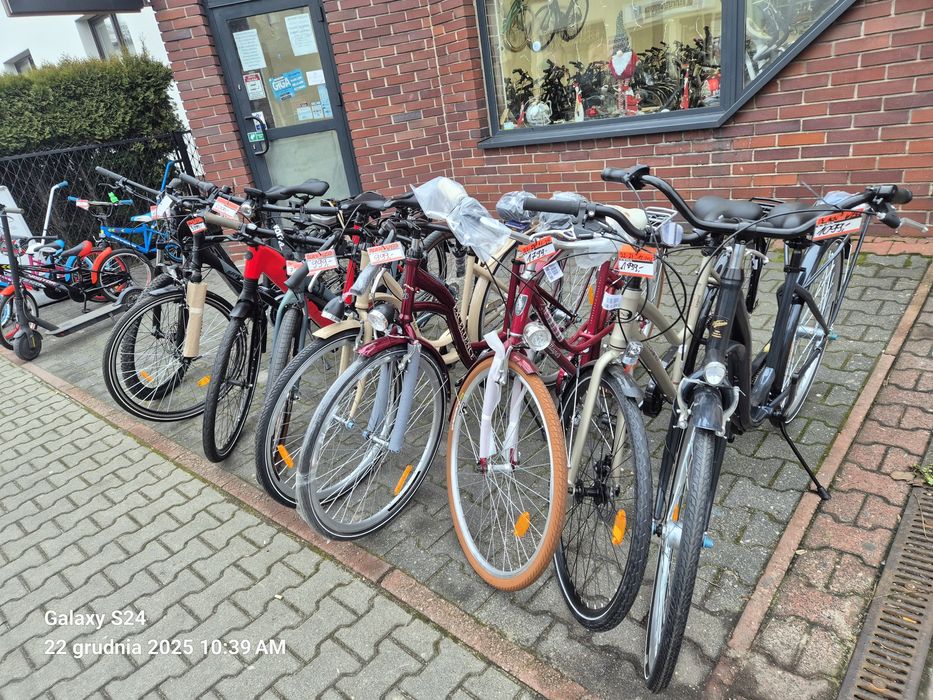 Rowery Curtis/Giant/Sparta/Gazelle/Batavus/MTB/Pegasus/Altra/KCP/Union