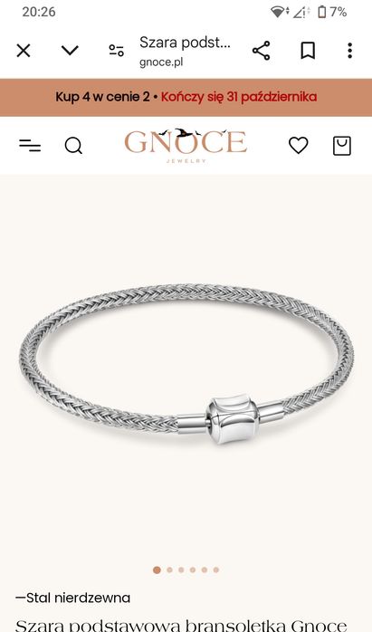 Bransoletka Gnoce 16 cm