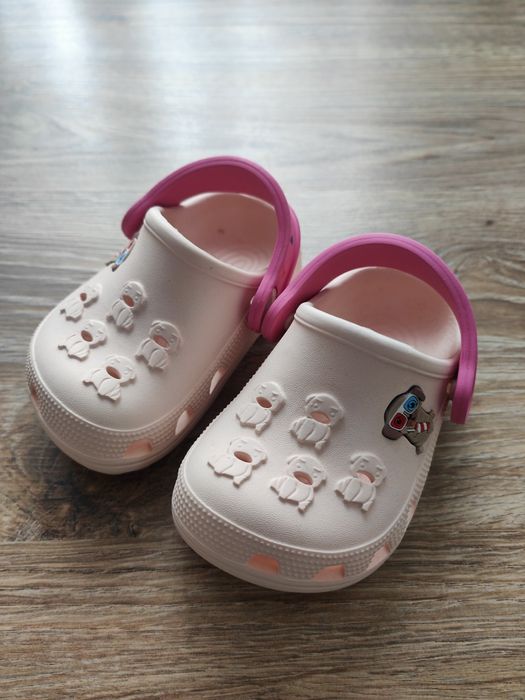 Klapki basenowe różowe dziewczęce Neli Blu