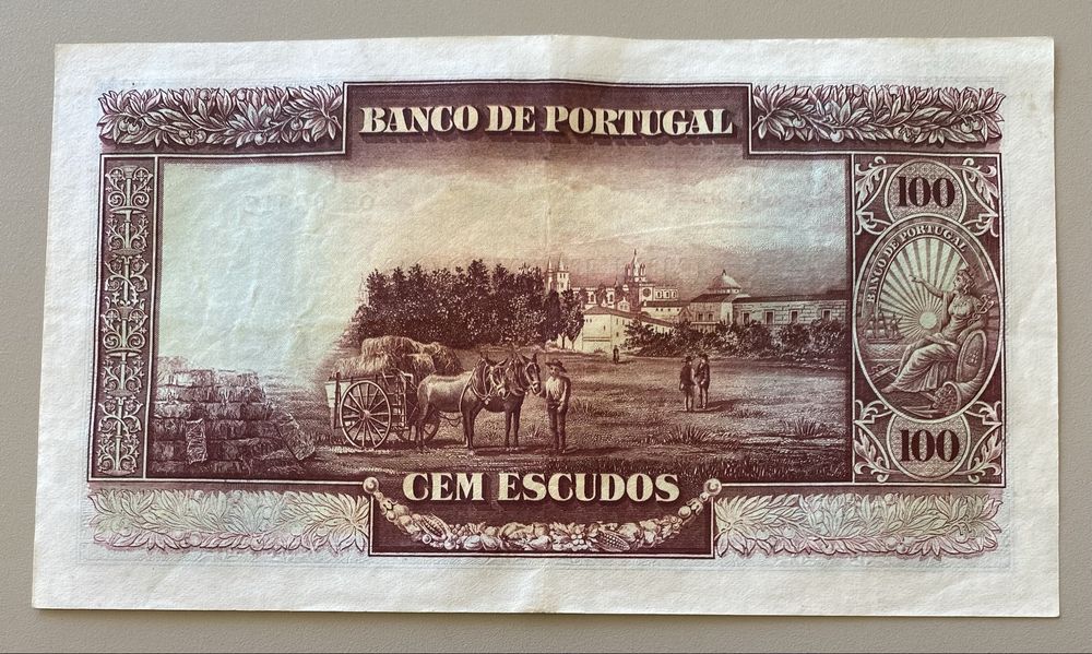 Nota 100$00 Ch.4 - Gomes Freire 12/08/1930 RARA