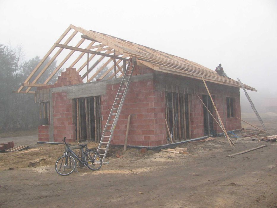 dom Nisko - Podwolina w budowie