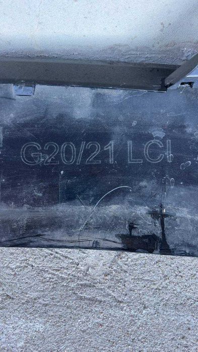 BMW 3 G20 LCI реальний бампер передній рестайлінг 475 Black Sapphire
