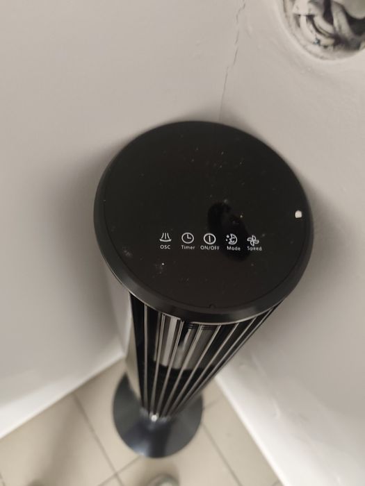 Nowy duży wentylator z pilotem