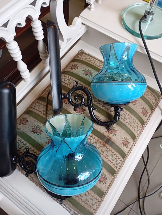 Apliques de Parede com tulipas