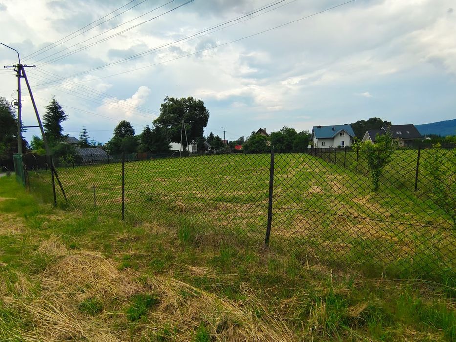 Działka budowlana miejscowość Leśna (Żywiec)