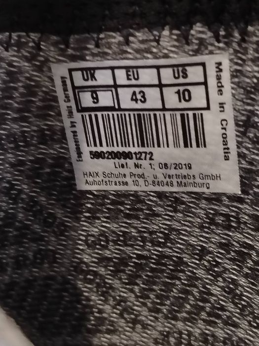 Взуття на 10+років!Haix Commander   41-46 р оригінал 100% з Німеччини!