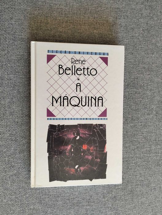 Livro "A máquina" de René Belletto
