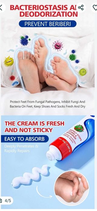 Krem do pielęgnacji stóp