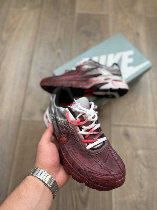 Кроссовки Nike Initiator Custom Red Silver, кросівки найк
