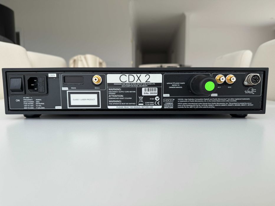 Kultowy Naim CDX2 + Pilot R-Com Reference – high-endowy odtwarzacz CD