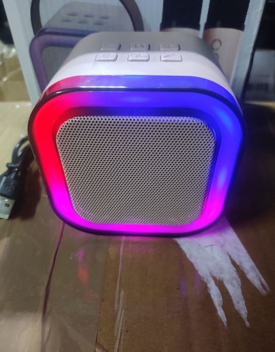 Karaoke Mini coluna com micro