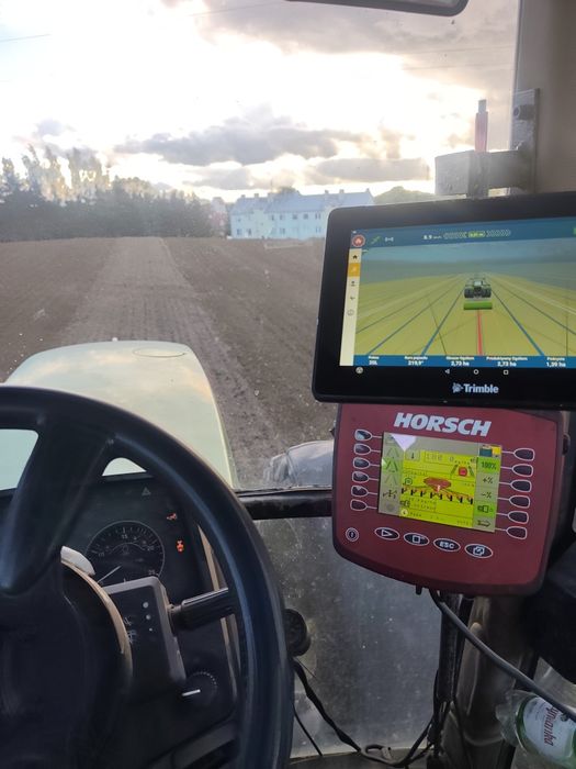 Siew zboża , ścieżki technologiczne , nawigacja rtk